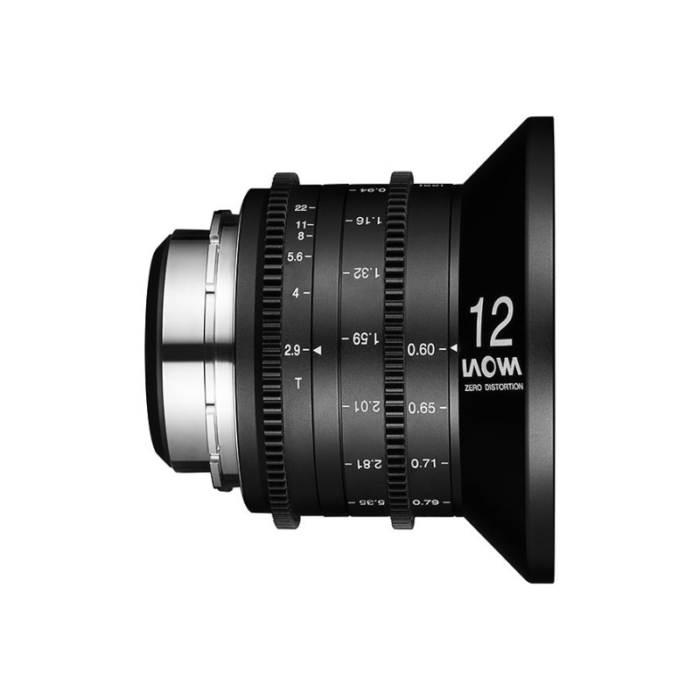 The Laowa 12mm T2.9 Zero-D Cine. HD House Lens Rent