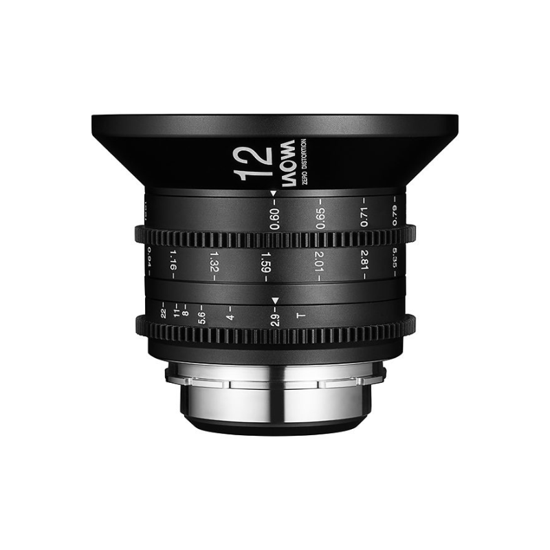 The Laowa 12mm T2.9 Zero-D Cine. HD House Lens Rent
